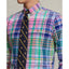 Polo Ralph Lauren - Oxford Shirt-t - Check - Pink/Green Multi