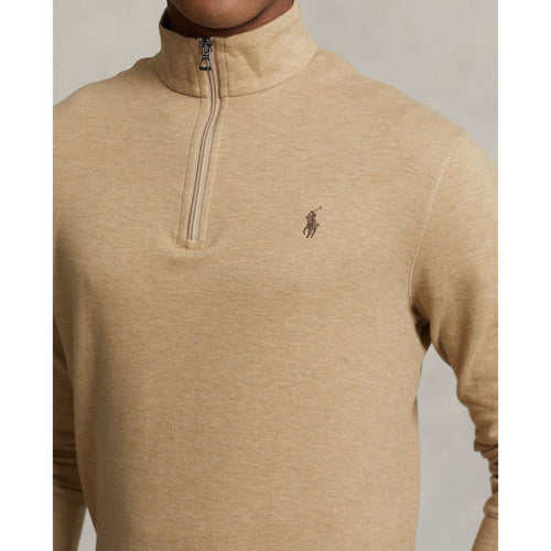 Ralph Lauren - Luxury Quarter Zip Pullover - Tan