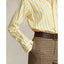 Polo Ralph Lauren - Regular Fit Cotton Shirt - Stripe - Yellow/White