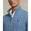 Ralph Lauren - Cable Knit Cotton Sweater - Sky Blue Heather