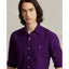 Polo Ralph Lauren Custom Fit Garment-Dyed Oxford Shirt - Branford Purple