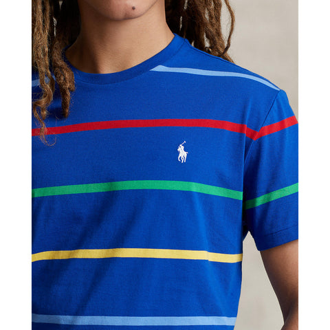 Polo Ralph Lauren Classic Fit Striped Jersey T-Shirt - Sapphire Star Multi
