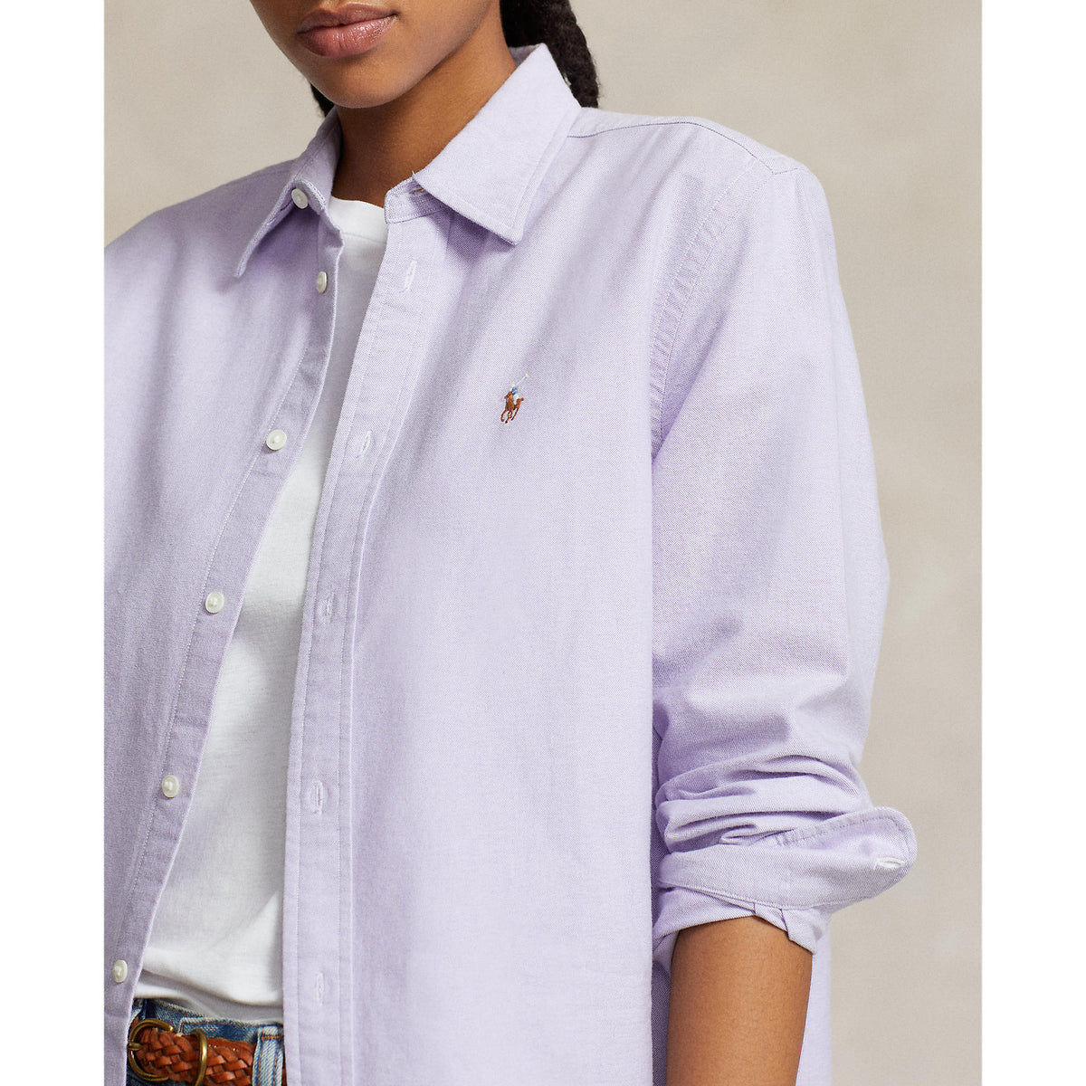 Polo Ralph Lauren - Relaxed Fit Oxford Shirt - Sky Lavender