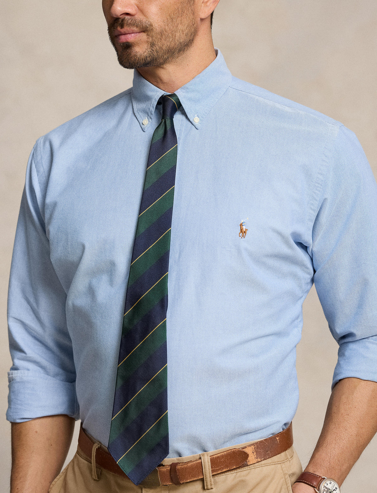 Polo Ralph Lauren - Oxford Shirt - Big & Tall Sizes - Blue