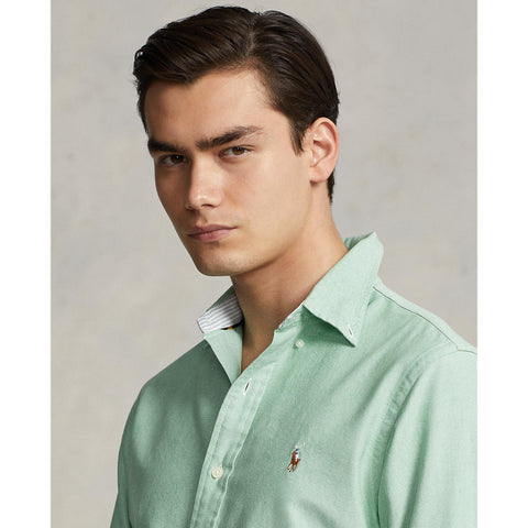 Polo Ralph Lauren Long-sleeve Sports Shirt- Green