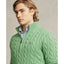 Ralph Lauren - Cable Knit Cotton Sweater - Green Heather