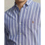 Polo Ralph Lauren Long Sleeve Sports Shirt - Royal and White Stripe