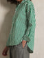 Polo Ralph Lauren - Relaxed Fit Cotton Shirt - Stripe - Green & White