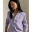 Polo Ralph Lauren - Classic Fit Linen Shirt - Stripe - Purple & White