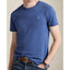 Polo Ralph Lauren - Custom Slim Fit Jersey Crewneck T-Shirt - Light Navy