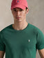 Polo Ralph Lauren - Custom Slim Fit Jersey Crewneck T-Shirt - Green Cream