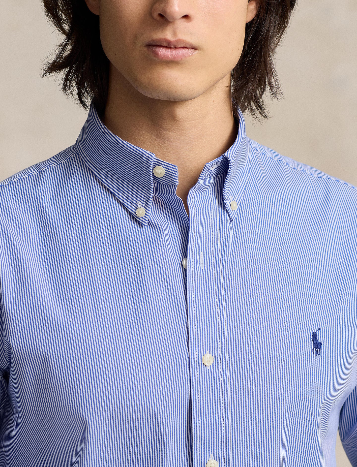 Polo Ralph Lauren - Poplin Shirt - Stripe - Blue & White