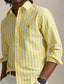 Polo Ralph Lauren - Oxford Shirt - Stripe - Yellow, Blue, White