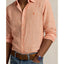 Polo Ralph Lauren - Linen Shirt - Stripe - Orange & White