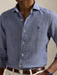 Polo Ralph Lauren - Linen Shirt - Check - Royal White