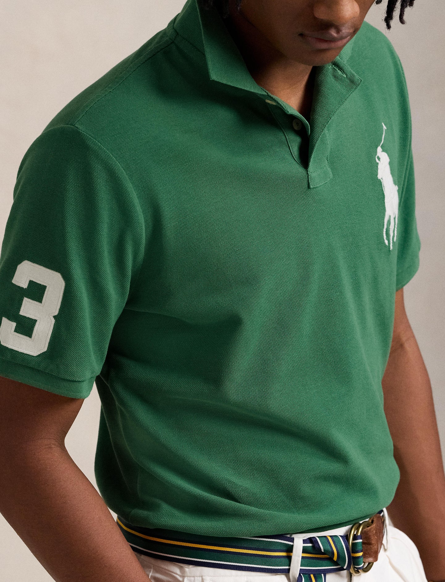 Polo Ralph Lauren - Mesh Polo - Large Pony - Green