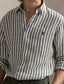 Polo Ralph Lauren - Linen Shirt - also in Big & Tall - Olive White