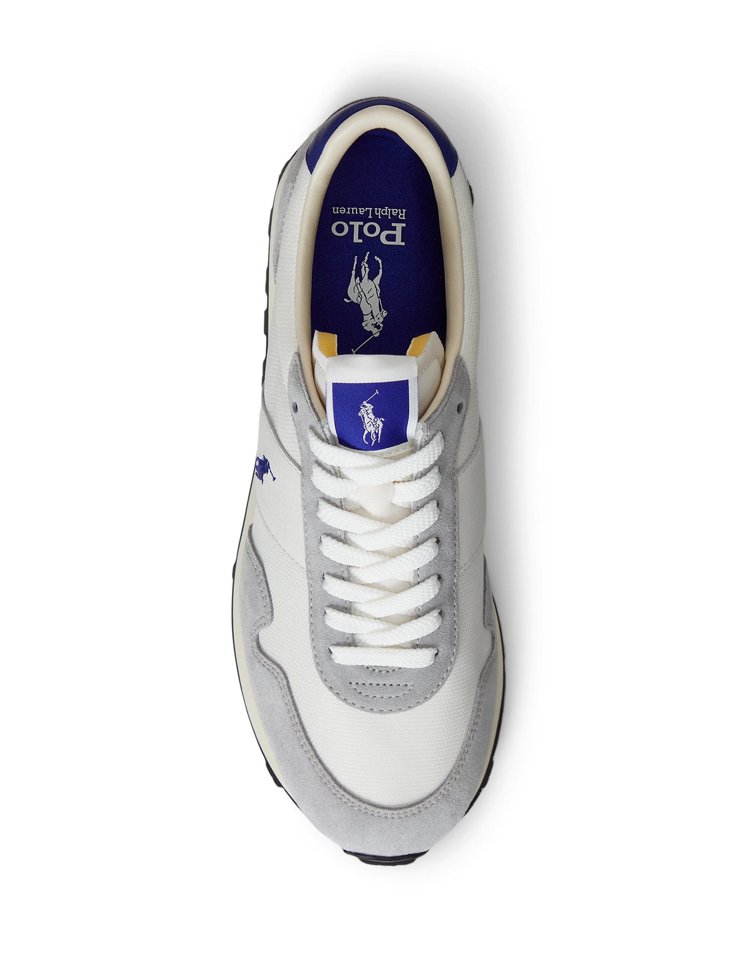 Polo Ralph Lauren - PRL Trail 125 Low Top Lace Mesh & Suede Sneaker - Grey
