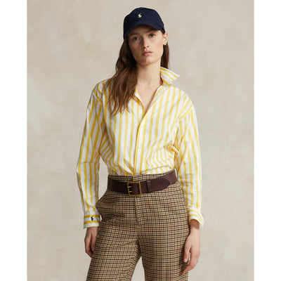Polo Ralph Lauren - Regular Fit Cotton Shirt - Stripe - Yellow/White