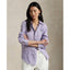 Polo Ralph Lauren - Classic Fit Linen Shirt - Stripe - Purple & White