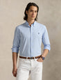 Polo Ralph Lauren - Poplin Stretch Shirt - Stripe - Blue & White
