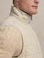 Polo Ralph Lauren - Quilted Front Hybrid Full-Zip Vest - Dune Tan
