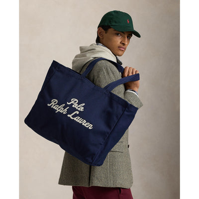 Polo Ralph Lauren - Embroidered Canvas Tote - Newport Navy