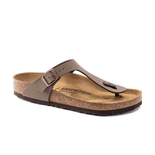 Birkenstock Gizeh BirkiBuc Mocca Regular Fit