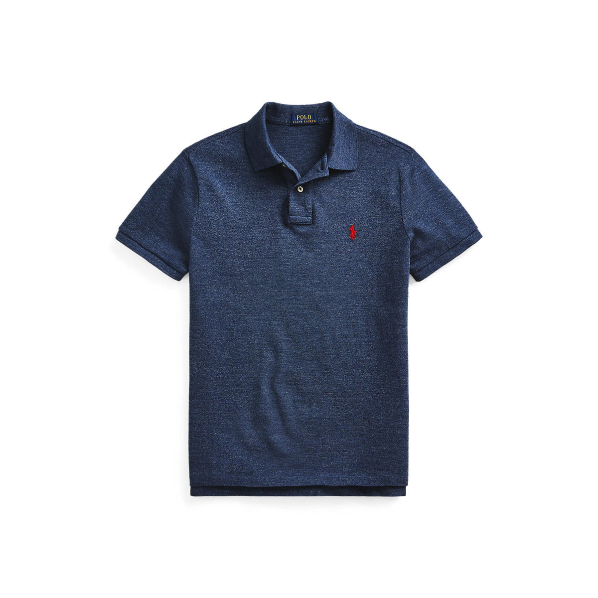 Polo Ralph Lauren - Custom Fit Mesh Polo - Royal Blue Marle