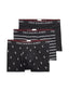 Polo Ralph Lauren -  3-Pack Stripe Trunks - Gift Box - Black White
