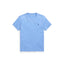 Custom Slim Fit Jersey Crewneck T-Shirt - Island Blue