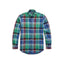 Polo Ralph Lauren - Oxford Shirt - Plaid - Bright Green, Blue, Red