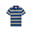 Polo Ralph Lauren - Custom Fit Mesh Polo - Stripe - Heritage Royal Blue Multi