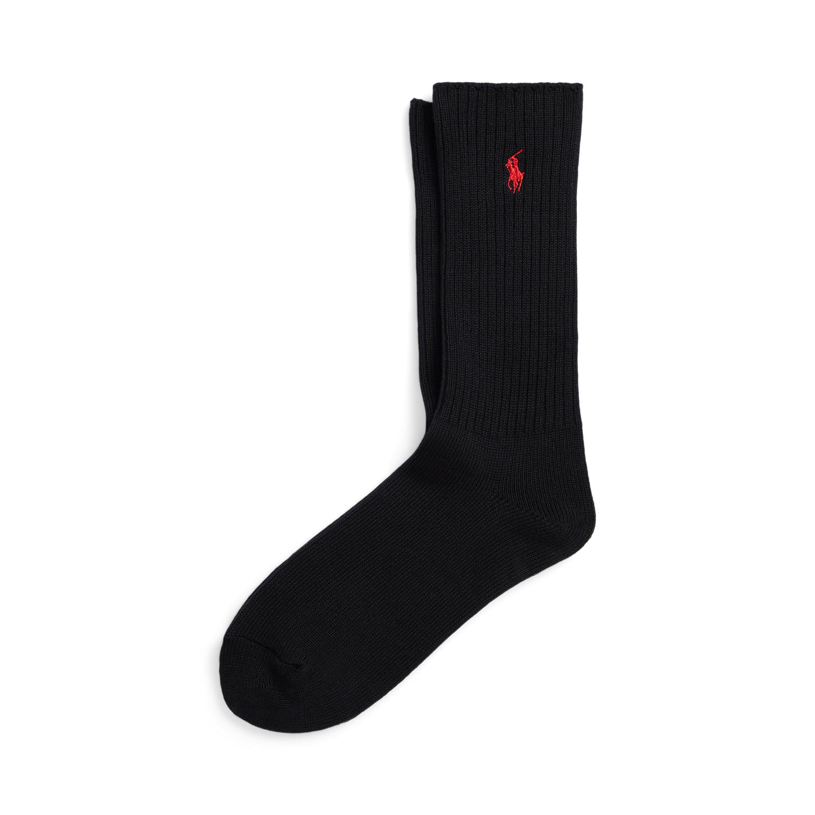 Polo Ralph Lauren Cotton Blend Crew Socks in black