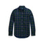 Polo Ralph Lauren - Soft Cotton Twill Shirt - Plaid Check - Green/Navy