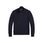 Polo Ralph Lauren - Mesh-Knit Cotton Quarter-Zip Sweater - Navy Heather