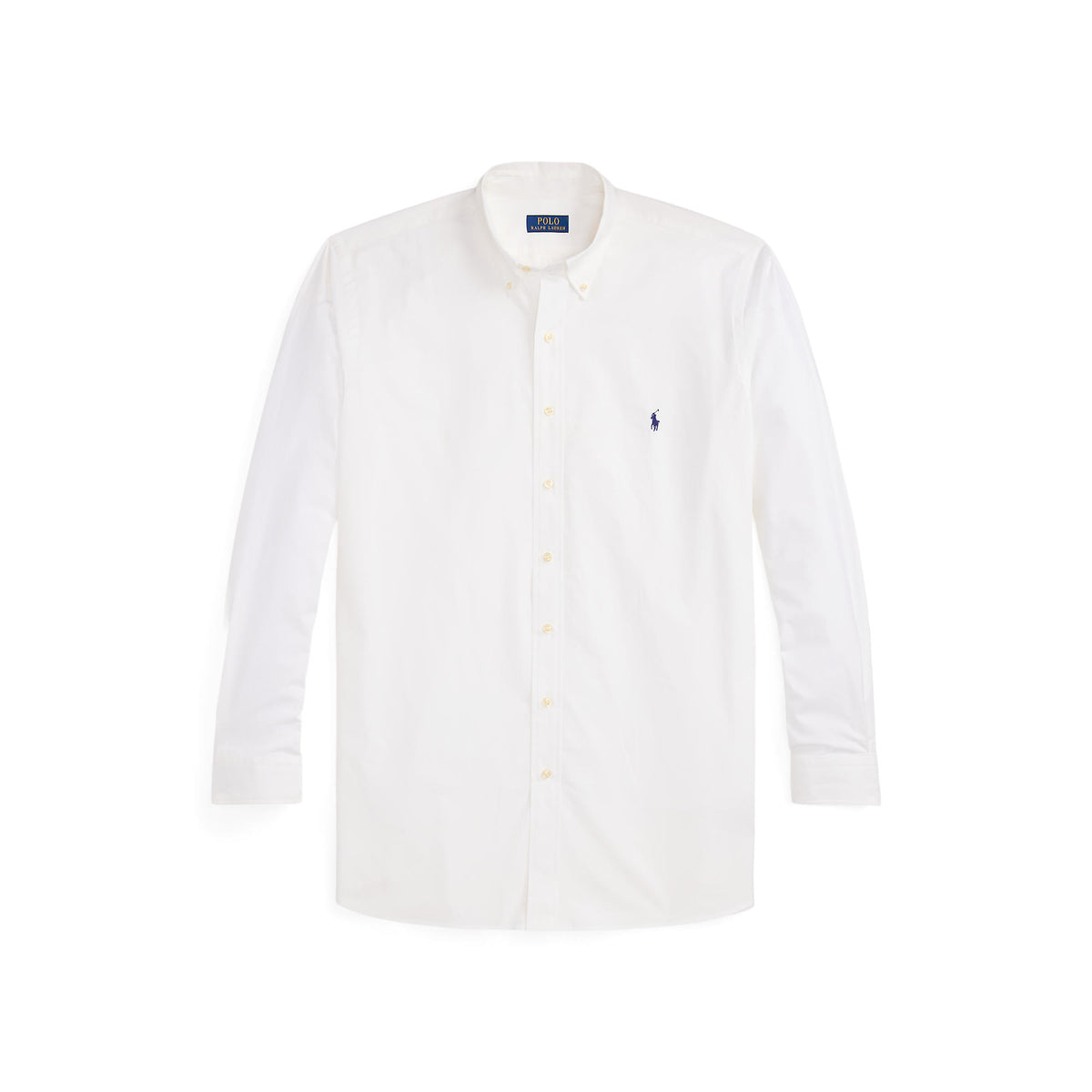 Polo Ralph Lauren - Poplin Stretch Shirt - Big & Tall Sizes - White