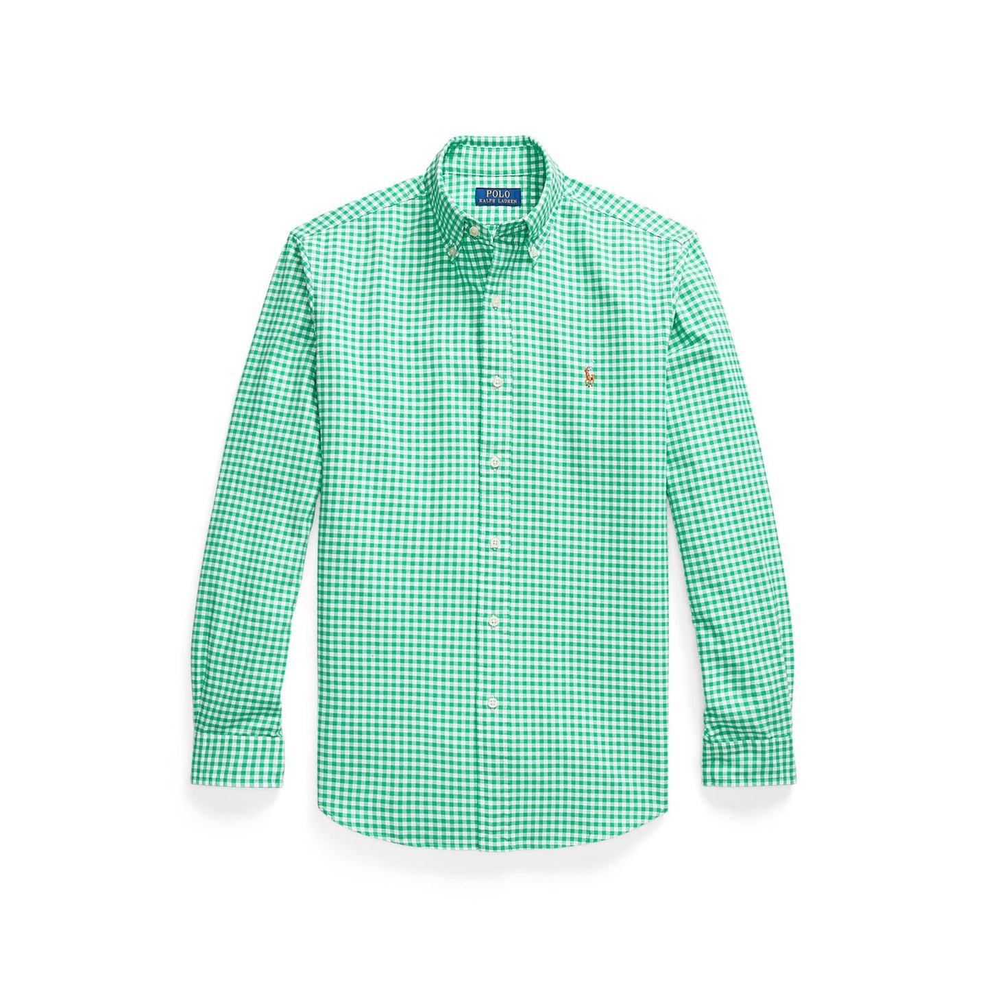 Polo Ralph Lauren - Oxford Shirt - Gingham - Emerald Green & White