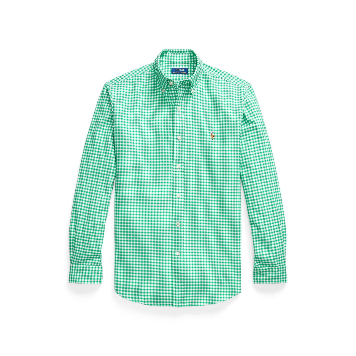 Polo Ralph Lauren - Oxford Shirt - Gingham - Emerald Green & White
