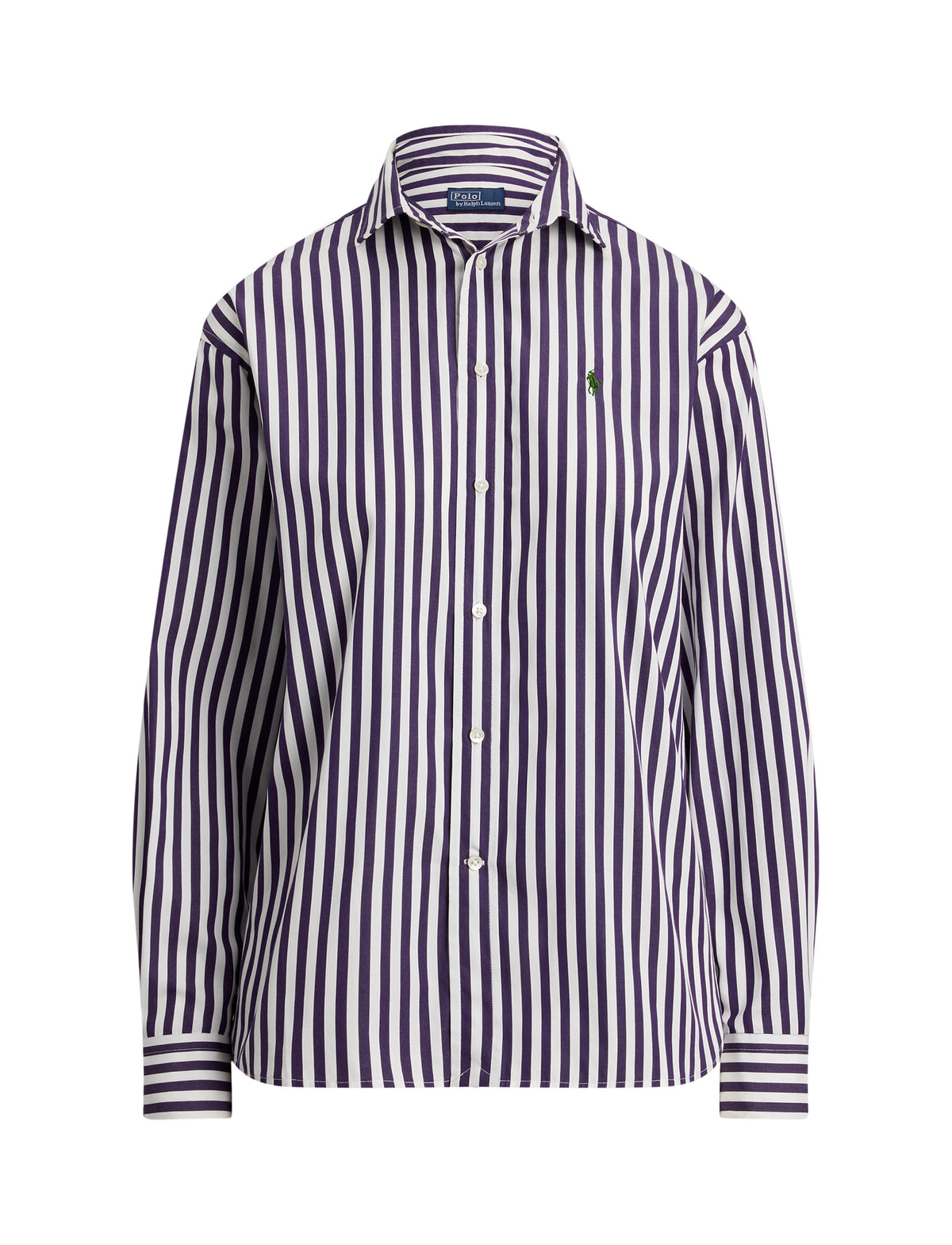 Polo Ralph Lauren - Relaxed Fit Cotton Shirt - Stripe - Navy & White