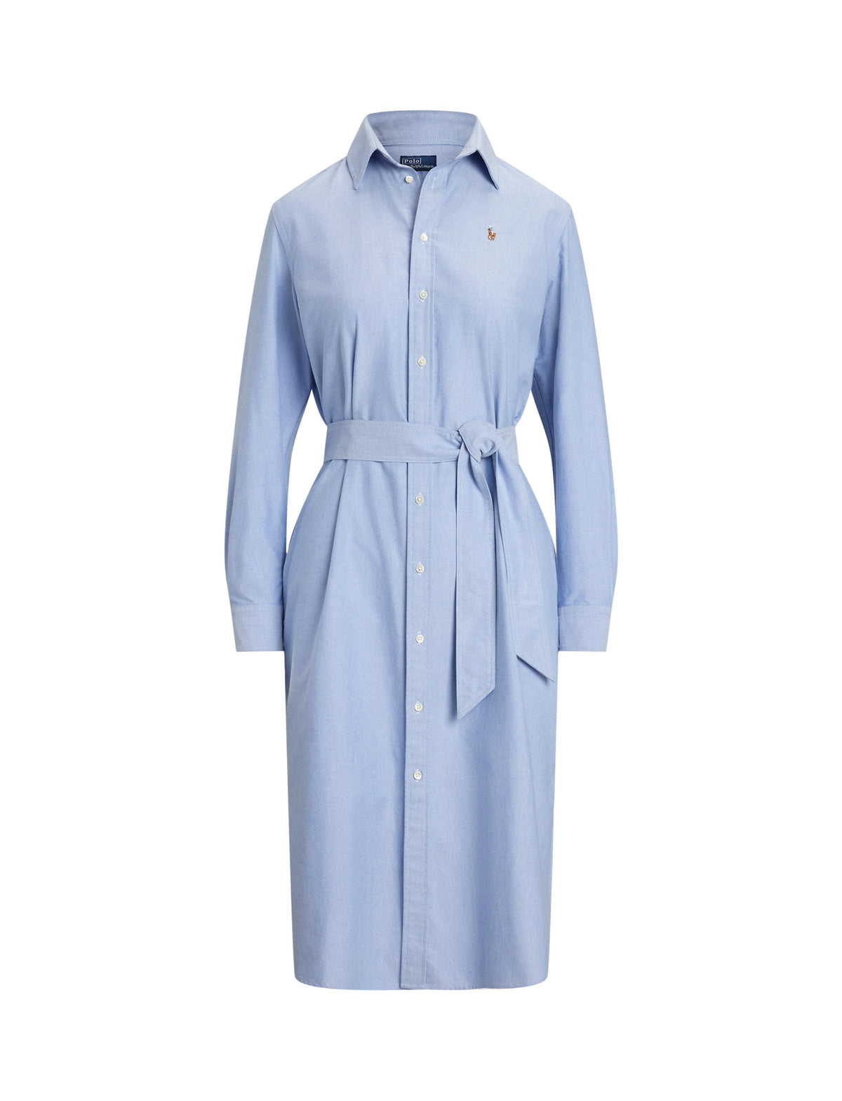 Polo Ralph Lauren - Belted Oxford Shirtdress - Blue