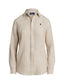 Polo Ralph Lauren - Classic Linen Shirt - Striped - Tan & White