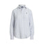 Polo Ralph Lauren - Classic Fit Linen Shirt - Stripe - White & Pond Blue