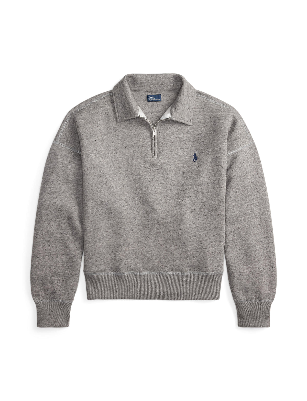 Polo Ralph Lauren - Half Zip Knit Sweatshirt - Ark Vintage Heather