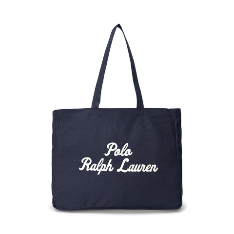 Polo Ralph Lauren - Embroidered Canvas Tote - Newport Navy