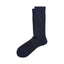 Ralph Lauren - Wool Blend Houndstooth Trouser Sock - Navy