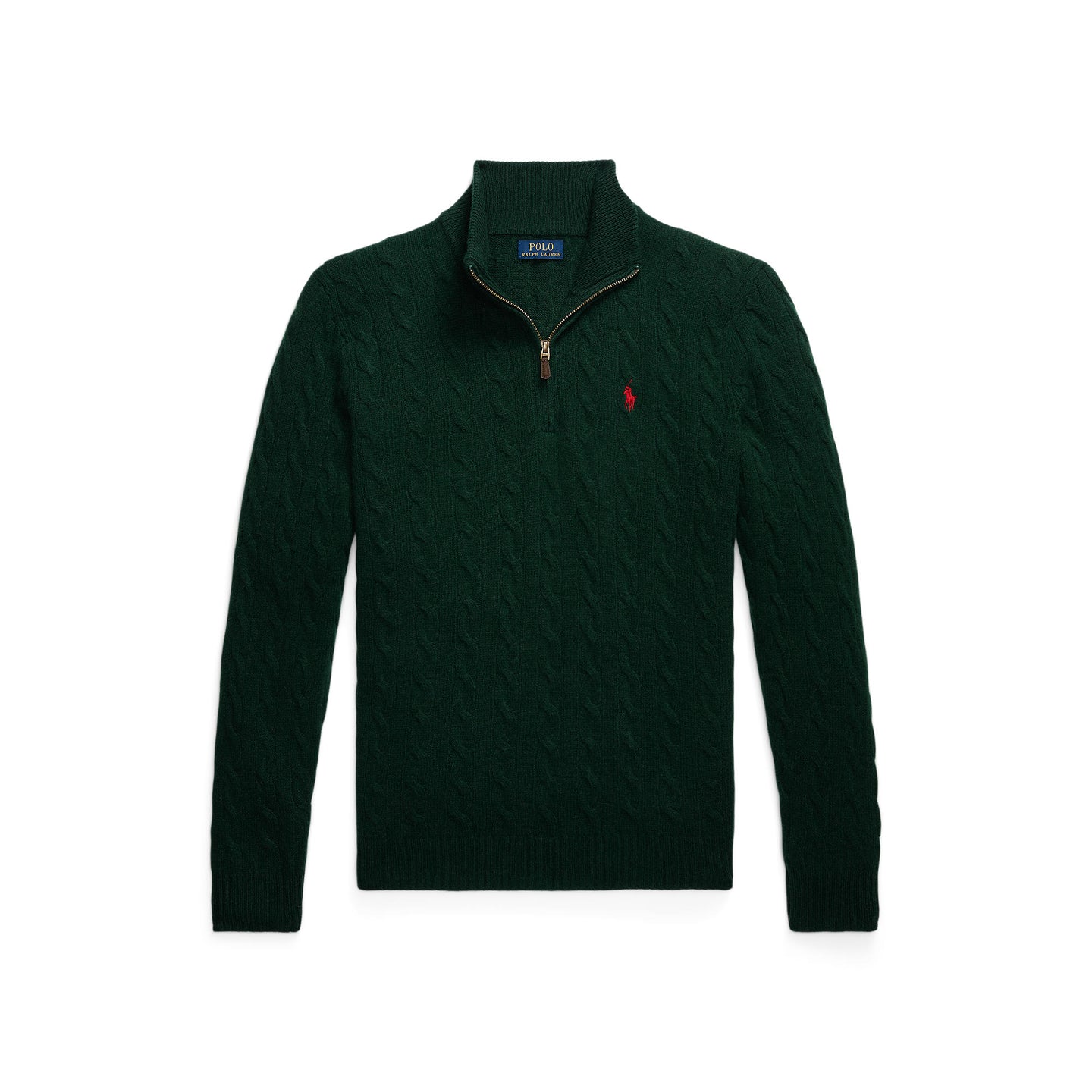 Polo Ralph Lauren - Cable Knit Wool/Cashmere Jumper - Moss Agate