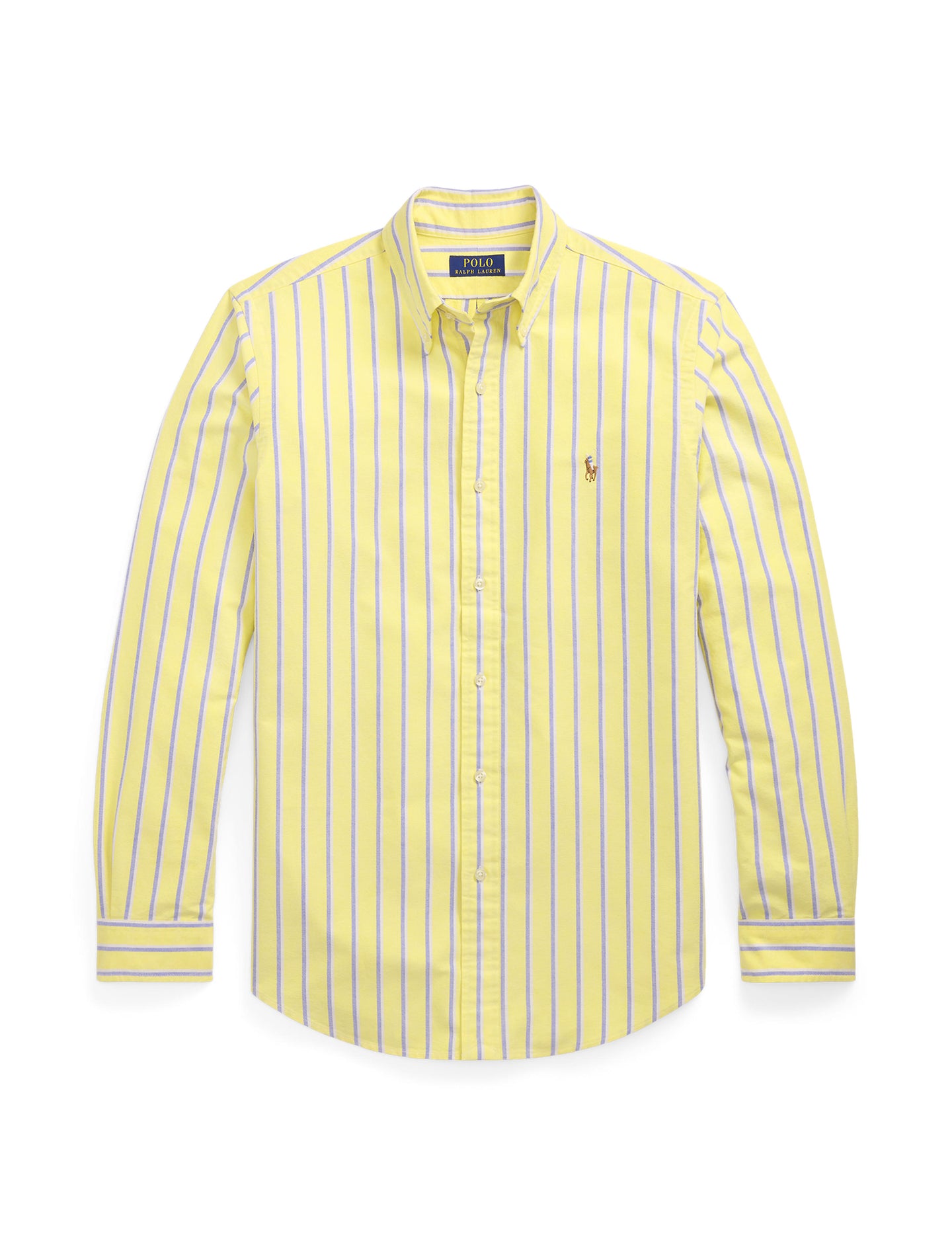 Polo Ralph Lauren - Oxford Shirt - Stripe - Yellow, Blue, White