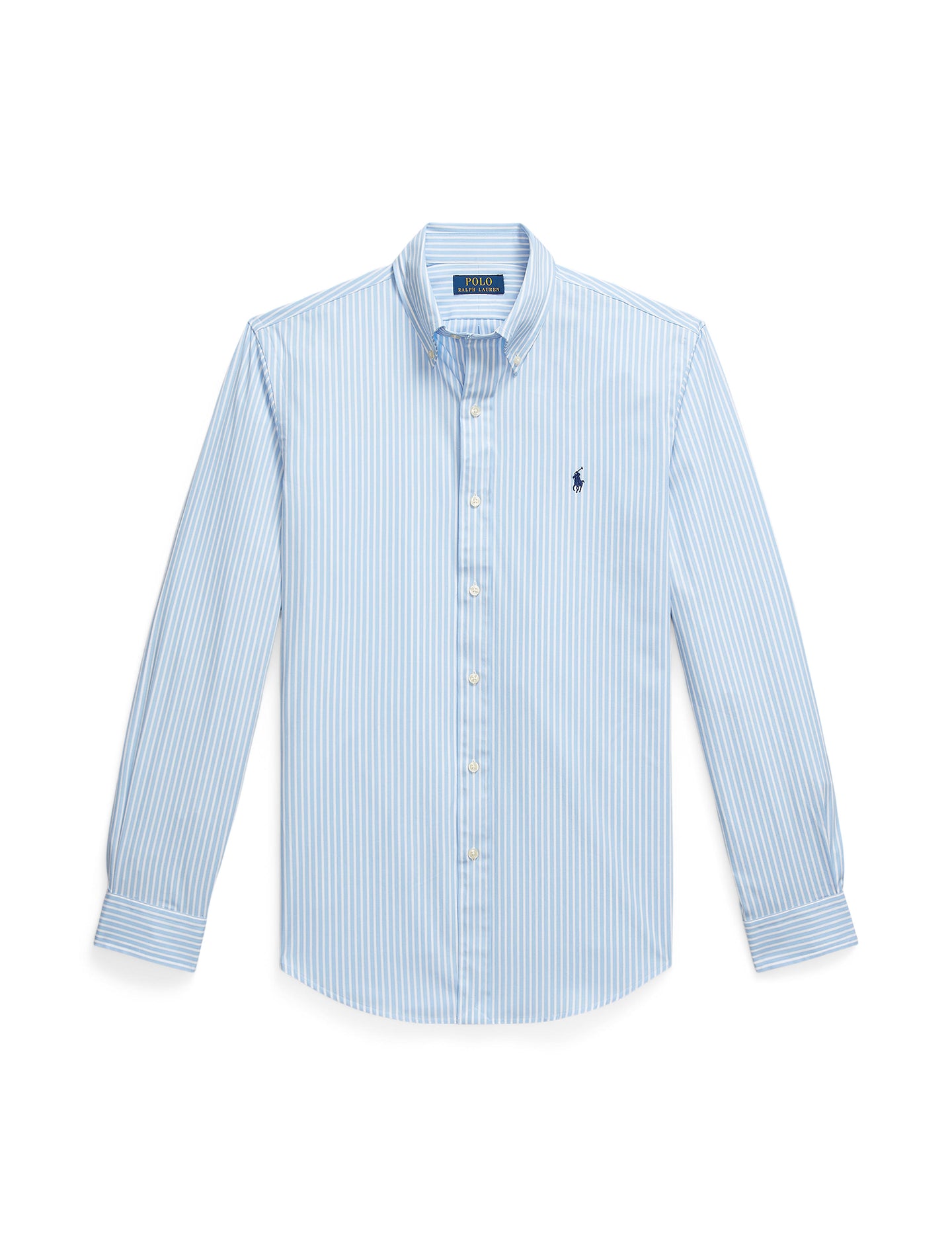 Polo Ralph Lauren - Poplin Stretch Shirt - Stripe - Blue & White