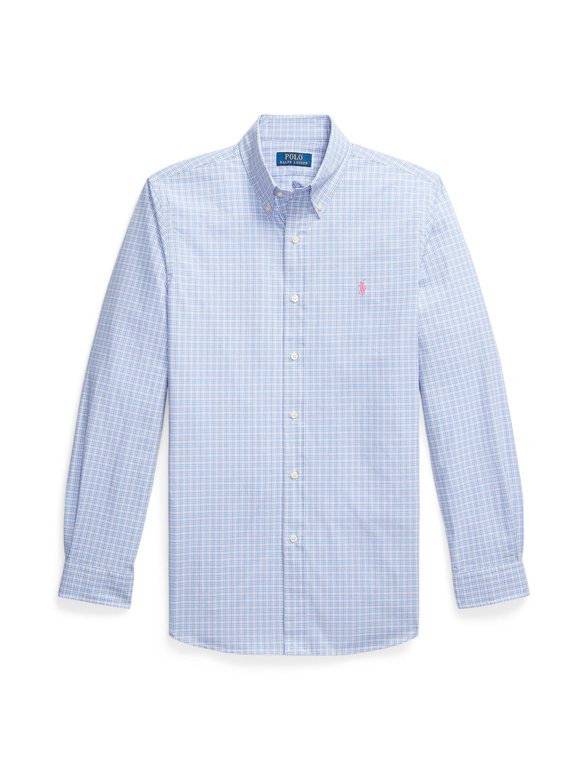 Polo Ralph Lauren - Poplin Stretch Shirt - Check - Blue, Pink Multi